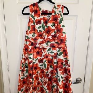 Calvin Klein Floral Dress
